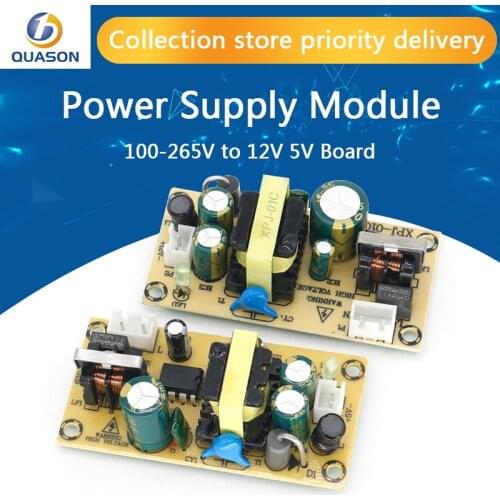 AC-DC 12V 1.5A 5V 2A Switching Power Supply Module Bare Circuit 100-265V to 12V 5V Board TL431 regulator for Replace/Repair