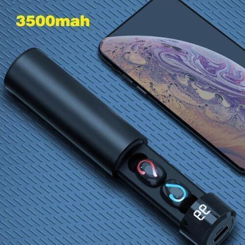 TWS 5.0 Bluetooth Wireless Earphone HIFI Sport Headphones For Phone Stereo Earbuds Headset Earphones Charging Box Power Display