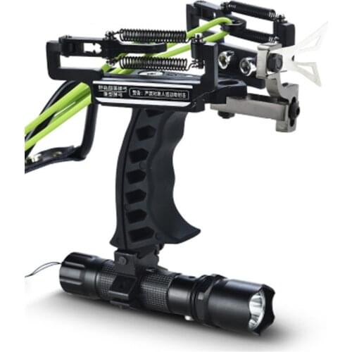 New Elastic Hunting Fishing Slingshot Shooting Catapult Bow Arrow Rest Bow Laser Sling Shot Catapult Crossbow Bolt Shooting Fish