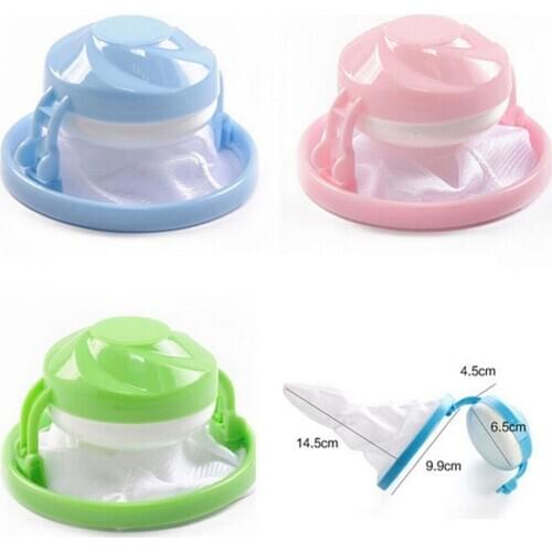 Hair Ball Removal Tool Washing Machine Suction Hair Remover Stick Bag Hair Ball Cleaning Clothes Washing Ball Filter Protection