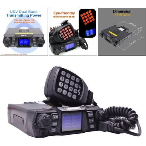 Pro-Series CB Car Radio 2 Band Easy Operation for Outdoor Motorcade Travle