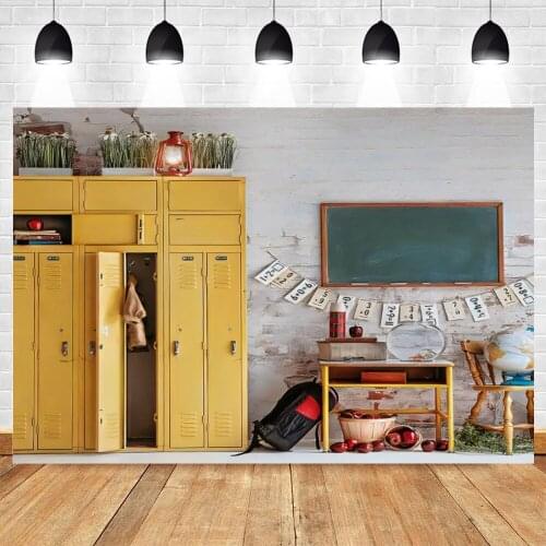 Welcome Back to School Backdrop Children Baby Student Classroom Photography Background Vinyl Photocall Photozone Photophone Prop