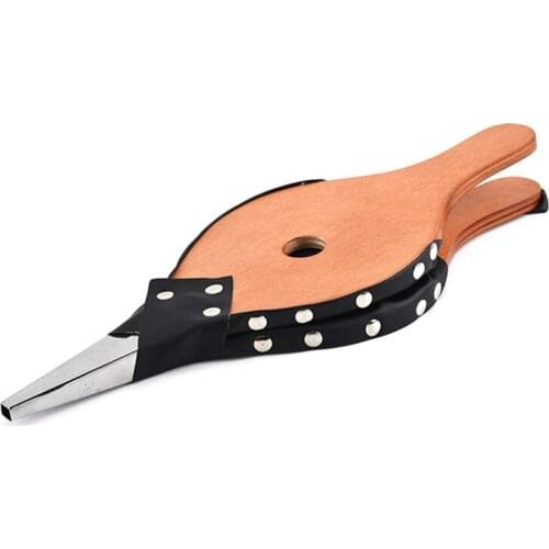 BBQ Air Blower Bonfire Campfire Brown BBQ Tools Fireplace Wood Bellows Wood Barbecue for Outdoor Too