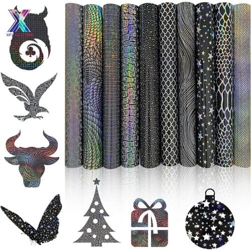 XFX HTV Wholesale 30 Pcs 25x30.5cm Beautiful Color TPU Heat Transfer Vinyl Heat Press Machine Flowers HTV Print DIY Cricut Vinyl