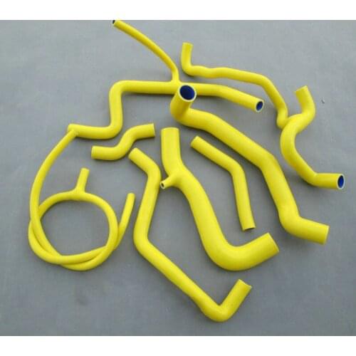 FOR VW GOLF/JETTA MK3 A3 VR6 2.8/2.9 AAA/ABV ENGINE NON-US SILICONE COOLANT YELLOW HOSE KIT