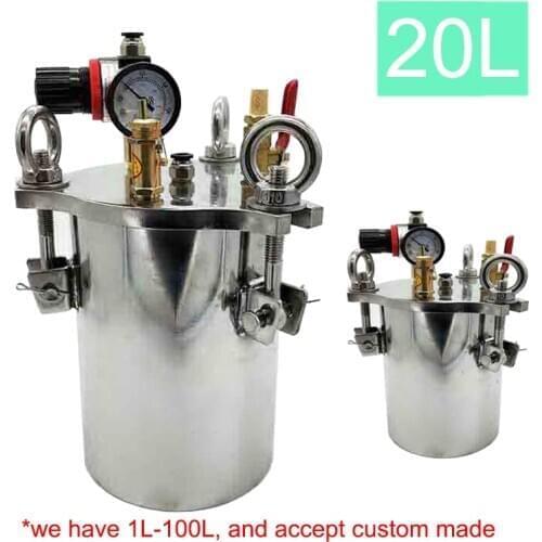 20L glue dispensing pressure barrel tank bucket
