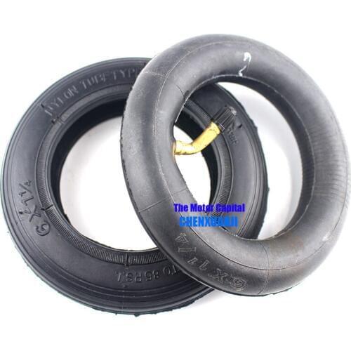 6X1 1/4 with a Bent Angle Valve Stem fits gas electric scooters Motorcycle parts good quality