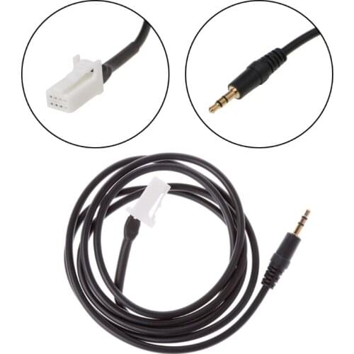 8 Pin 3.5mm AUX Cable Adapter Car Music Plug For Suzuki Swift Jimny Vitra