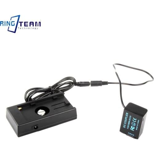 7.2V Digital Camera DMC-FZ48K FZ60 FZ62 Integrated NP-F970 F750 F550 Battery Holder Gusset DC4017 + Panasonic DCC6 Dummy Battery