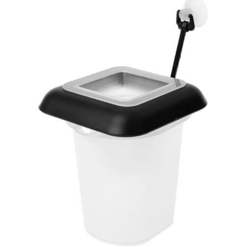 Aquarium Fish Tank Feeder Red Worm Funneled Suction Cup Live Worm Cone Feeding Tools