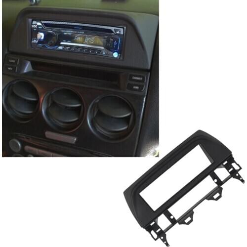 1 DIN Car Radio Fascia Mounted Kit for Mazda 6 Atenza 2002 2003 -2007 Stereo Dashboard Surrounded Panel Fitting Frame