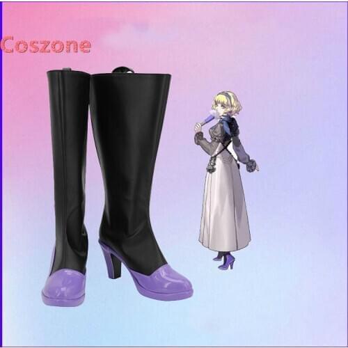 Fire Emblem ThreeHouses Constance Cosplay Shoes Boots Halloween Carnival Cosplay Costume Accessories