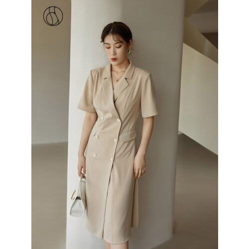 DUSHU Office Summer Dresses