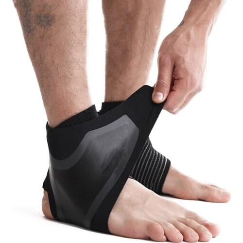 Elastic Bandage Support Ankle Protector For Sport Gym Ankle Brace With Strap Belt achilles tendon retainer Foot Guard