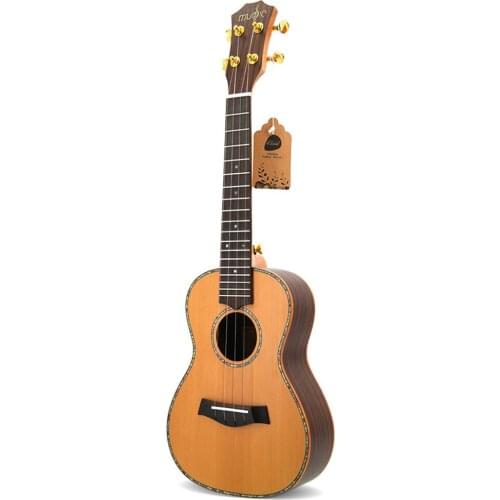 23 Inch Ukulele Red Pine Rosewood Concert Ukulele 4 Strings Guitar Carbon String Hawaii Ukulele for Children Beginners UK23121