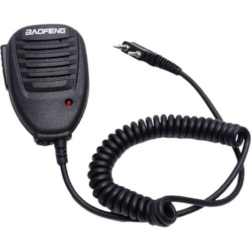 Walkie Talkie Handheld Speaker Mic Microphone for Baofeng UV-A52 UV-82 UV-8 UV-6 UV-5R