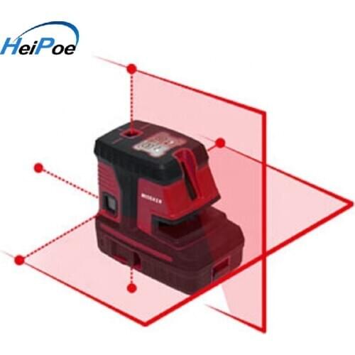 Hot selling 2 line 5 dot red Laser level dot Level HP5D2LR , red Beam Self leveling Cross Line dot Laser Level