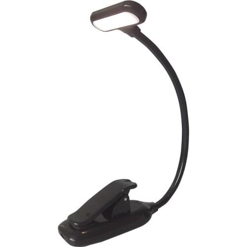 Mini portable book holder light LED music clip light reading eye protection clip Book Light USB charging clip table light