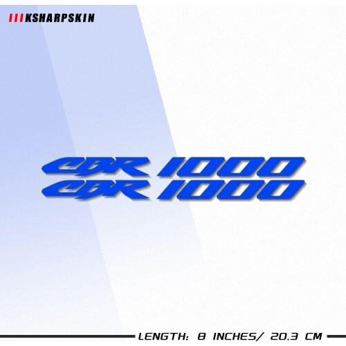 Stickers Motorcycle bicycle fuel tank sticker wheel helmet MOTO waterproof reflective logo decal For HONDA CBR1000 cbr 1000