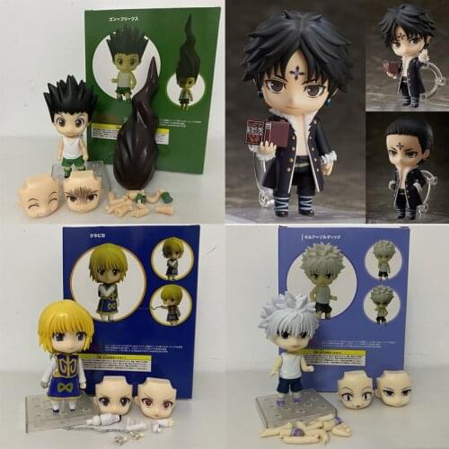 Hunter X Hunter Figure Killua Zoldyck 1184 Kurapika 1185 Gon Freecss 1183 Quwrof 1186 Cute Toy Doll