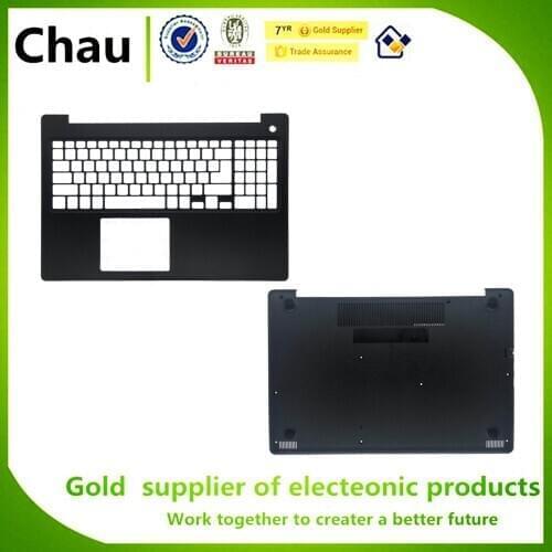New For Dell Inspiron 15E N3 3580 3582 3583 3585 Upper Case Palmrest Cover 0P4MKJ/Bottom Case Cover 00TG41