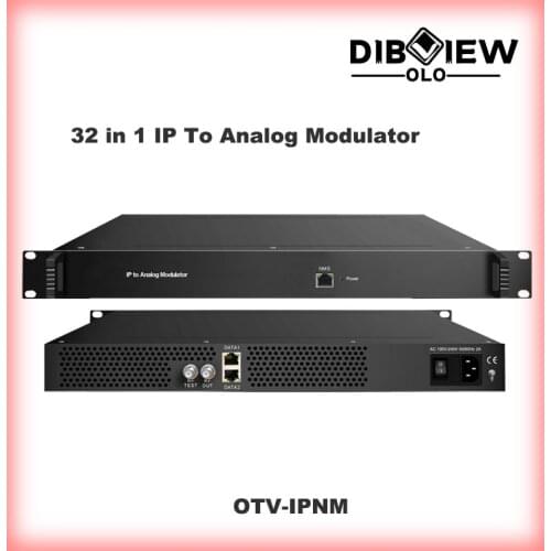OTV-IPNM 32 in 1 IP TO Analog RF Agile PAL NTSC DK Modulator
