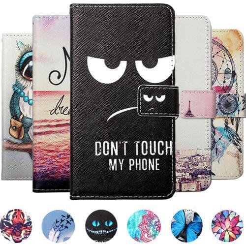 Luxury PU Leather Case Wallet Magnetic Cover Flip With Card Holders Cases For Irbis SP401 SP453 SP511 SP514 SP454 SP455 SP510