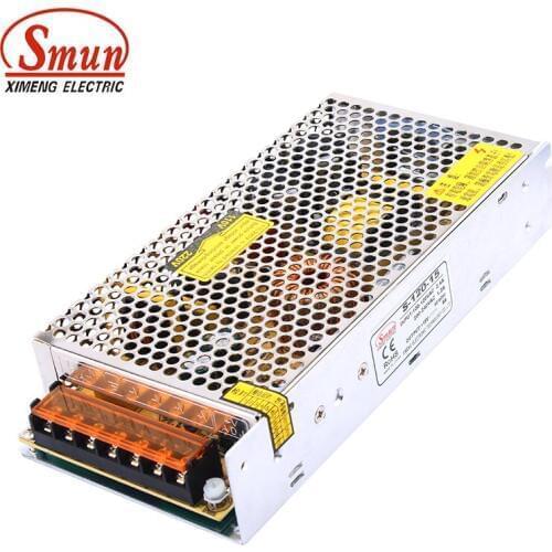 SMUN S-120-15 110/220VAC Input 15VDC 8A Output 120W Switching Power Supply