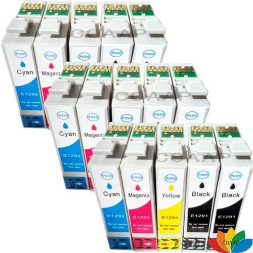 15 COMPATIBLE T1291 T1295 INK CARTRIDGE FOR EPSON STYLUS SX235W SX425W SX420W SX438W SX445W SX440W SX525WD SX535WD SX620FW