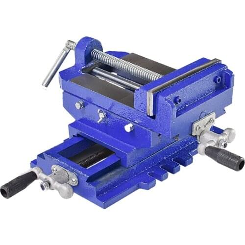 3 Inch/4 Inch Bidirectional Movable Bench Drill Operation Flat Clamp Precision Vise Clamp Tool Heavy Cast Iron Flat Vise XA