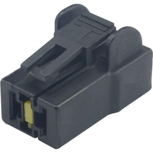 5/10sets 2pin electrical plug auto unsealed female housing connector without terminals/ no pins