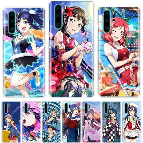 Japanese anime love Live Phone Case For Huawei Honor Y5 Y6 Y7 Y9 Y9 9 10 20 Lite Pro 7A 7X 8S 8X 8A 9X 1020i 2019 Cover Shell Co