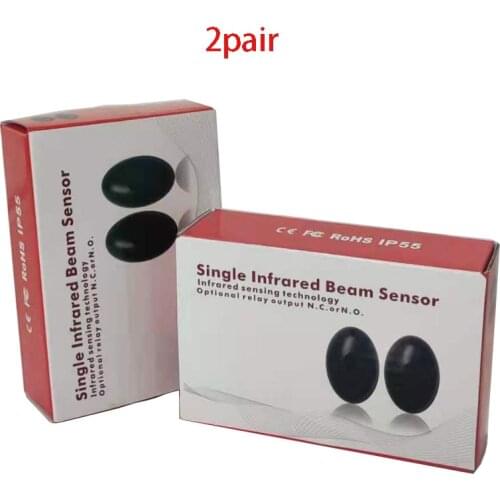 2pair Sensor Infrared Safety Beam Photocell Detector For Garage Gate Door LIFTMASTER CHAMBERLAIN DOORHAN NICE