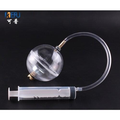 Demonstration of the principle of the submarine sink and float experimental device