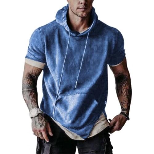 Men T-Shirt Fashion Short Sleeve O Neck Summer Tops Men Solid Color Men Top for Shopping men clothing футболка оверсайз 2021