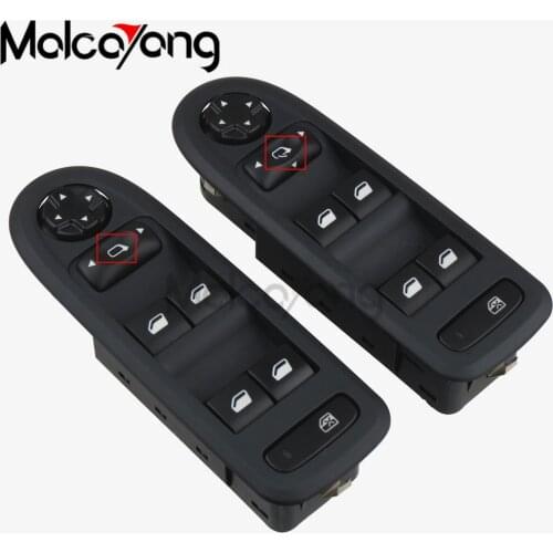 New 96666289ZE 98060866ZE Car Styling For Peugeot 208 308 2008 408 Auto Multi-Functional Window Switch