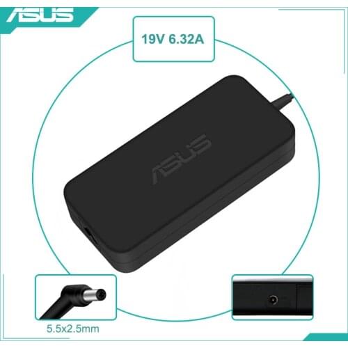 PA-1121-28 19V 6.32A 5.5x2.5mm 120W AC Adapter Laptop Charger For Asus UX510UW N56J N56VM N750 N500 G50 N53S N55 N56VZ FX504