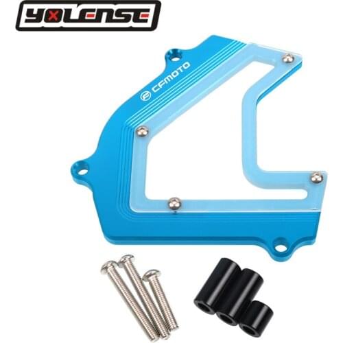 For CFMOTO 250SR 300SR 250 SR 300 SR Motorcycle Front Sprocket Cover Chain Guard Crash Protector