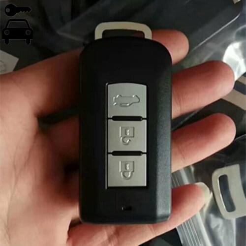 For Mitsubishi Outlander ASX Lancer Pajero Shogun Montero 2 Buttons 3 Buttons Car Keyless Smart Remote Key 433Mhz with ID46 Chip