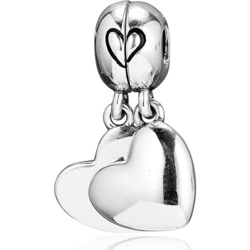 CKK Fits Pandora Bracelet Mother & Son Love Beads For Jewelry Making Charms Sterling Silver 925 Original Bead Charm Kralen