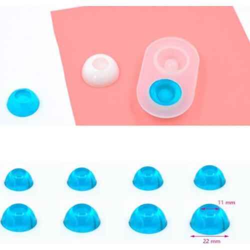 Silicone Dolls Eye Mold BJD Fundus Resin Eye Mold Sinks Pupil DIY Moulds