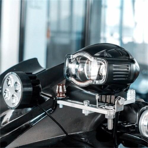 Universal Motorcycle Headlight Bracket Spotlight Holder Base Extension Brackets Adapter Motorcycle Modify Tools