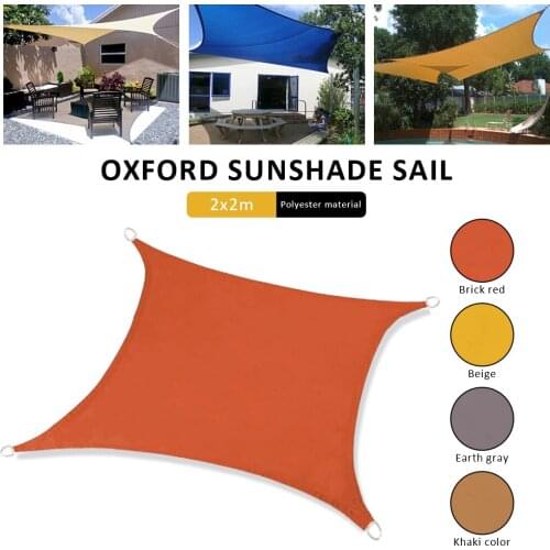 Waterproof Awning Sunshade Sun Shade Sail For Outdoor Garden Beach Camping Patio Pool Sun Canopy Tent Sun Shelter Outdoor Campin