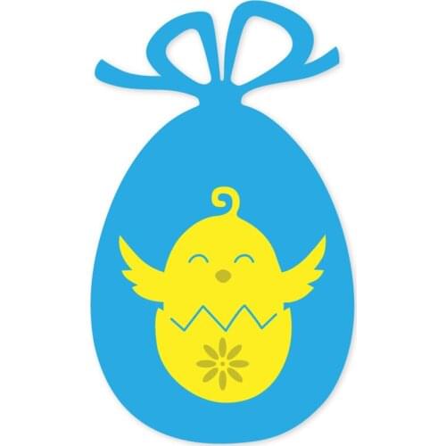 Cutting dies Easter Egg Chick Metal Cutting Dies Stencils for DIY Scrapbooking Paper Cards Making embossing die cuts craft dies