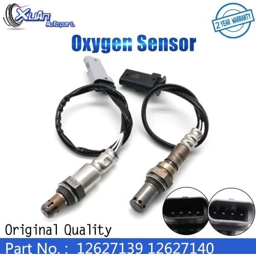 Xuan Downstream Upstream Lambda O2 Oxygen Sensor 12627139 12627140 For Chevrolet Impala Malibu GMC Canyon Buick Regal Cadillac