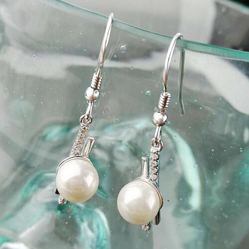 2018 Time-limited Brinco Female Temperament Of Han Edition Shell Pearl Has Earrings Set Eardrop Fashion Accessories Wholesale