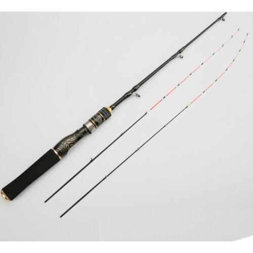 90-130cm Boat/Raft Rod two Tips glass fiber and half-titanium sections Micro lead raft rod FRP Solid soft tail tips no reel