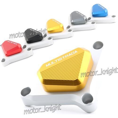 ARASHI Motorcycle Accessories CNC Water Pump Housing Cover Protector For DUCATI monster 821 2014-2018 821 Dark 821 Stripe