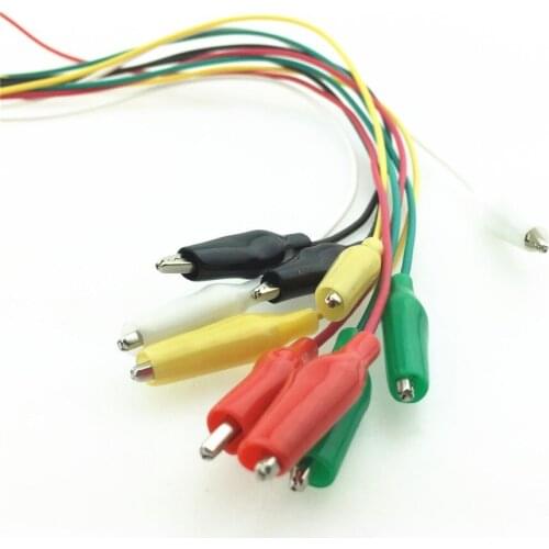 STARPAD Auto parts Double head with line clamp Test line clip parts repair link line total length 50CM 10pcs