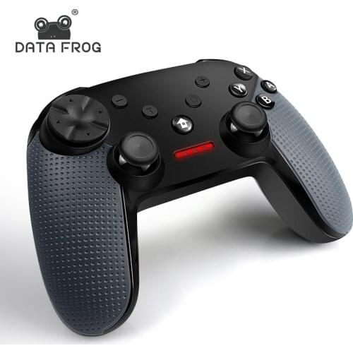 Data Frog Wireless Bluetooth Gamepad For Nintend Switch Controller Switch Wireless Vibration Screen Bluetooth Game Joystick